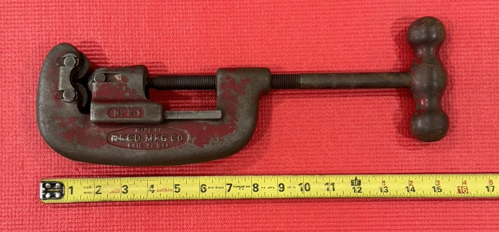 REED MFG CO CUT TOOL #2-1 HD Pipe Cutter, Cuts 1/8"-2" pipe Made In ERIE PA USA