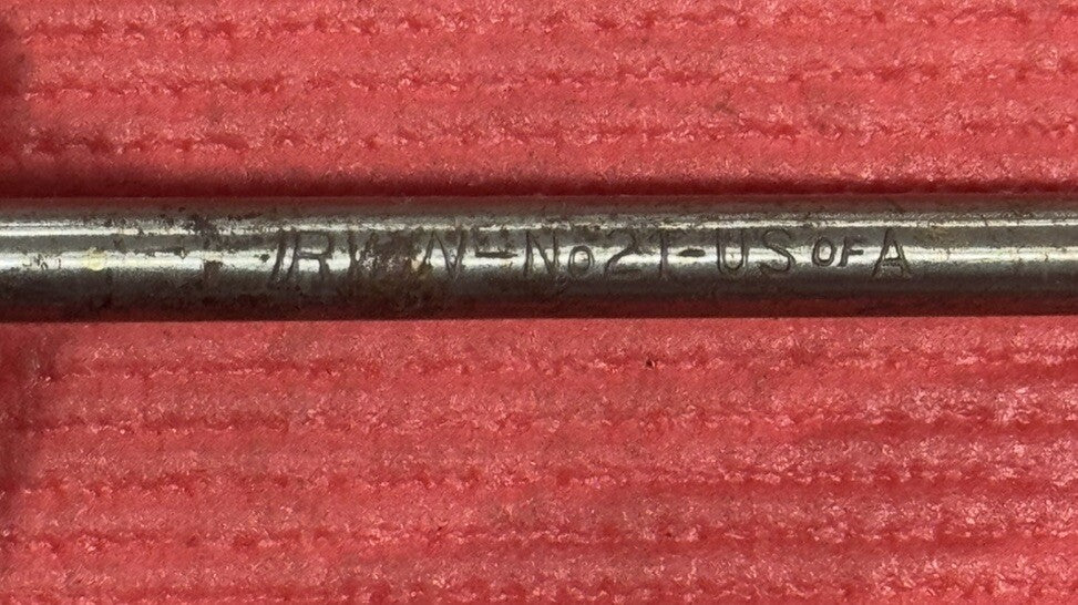 Vintage Irwin No. 21 Micro-Dial Expansive Drill Bit Bores 5/8" to 1 3/4"
