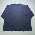 Yeezy YZY Gap Long Sleeve Shirt Men's XL Blue Crew Neck Streetwear Modern