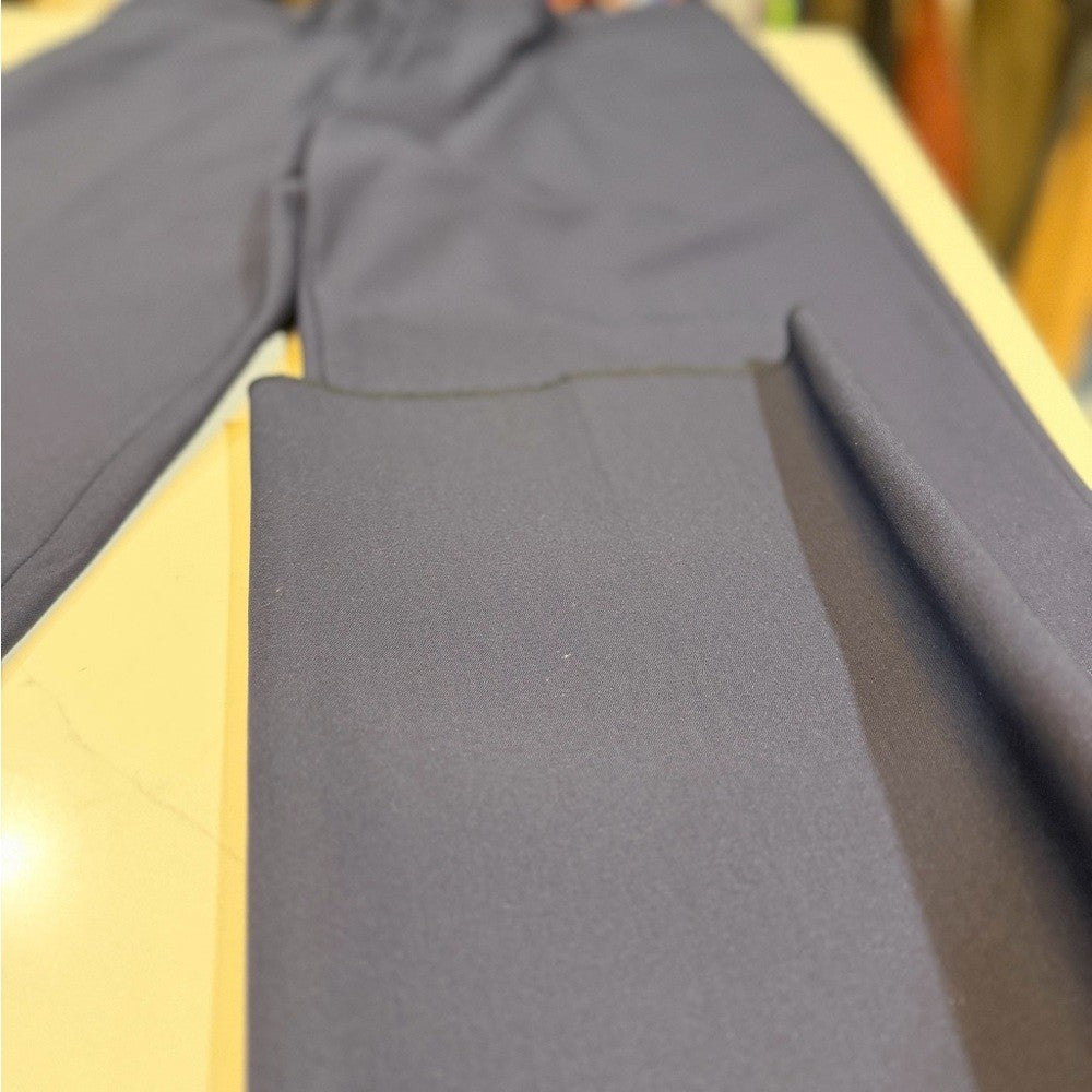 Off-White Men's Tech-Wool Slim Pants Sierra Leone Dark Blue Dress Pants 34x34