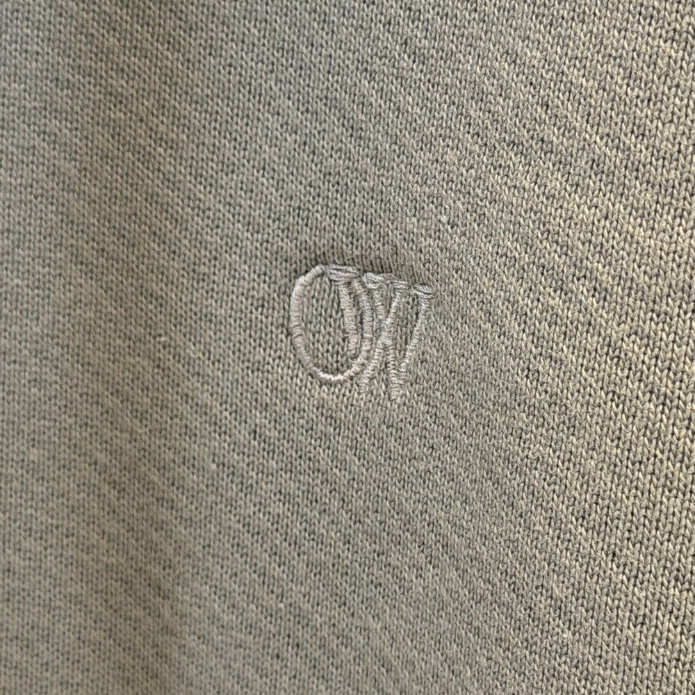 Off-White Khaki Hoodie Size Large NWT