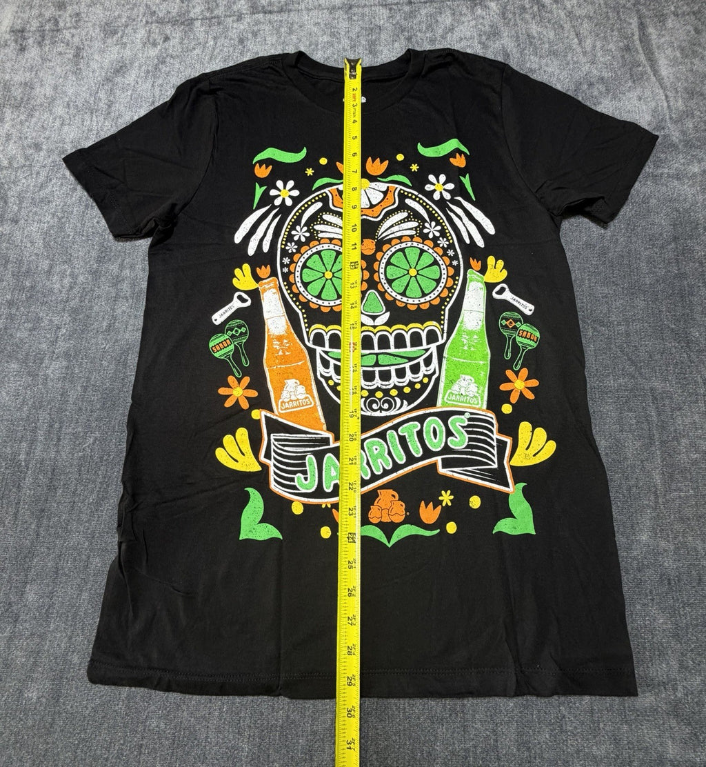 Jarritos Soda Mexican Soft Drink Graphic T-Shirt Men's Medium Black Short Sleeve