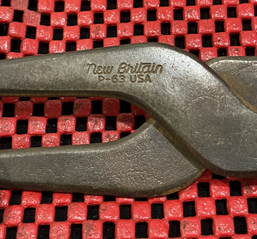 Vintage New Britain Tools Brake Spring Adjusting Hardware Pliers P63 Made USA N3