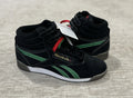 NEW Reebok Freestyle Hi Human Rights Now Womens Size 7 Black Lifestyle Sneakers