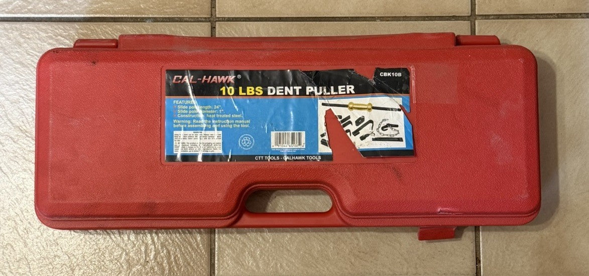 CAL-HAWK CBK10B 10 LBS Dent Puller Heavy Duty Slide Hammer Auto Body Repair Tool
