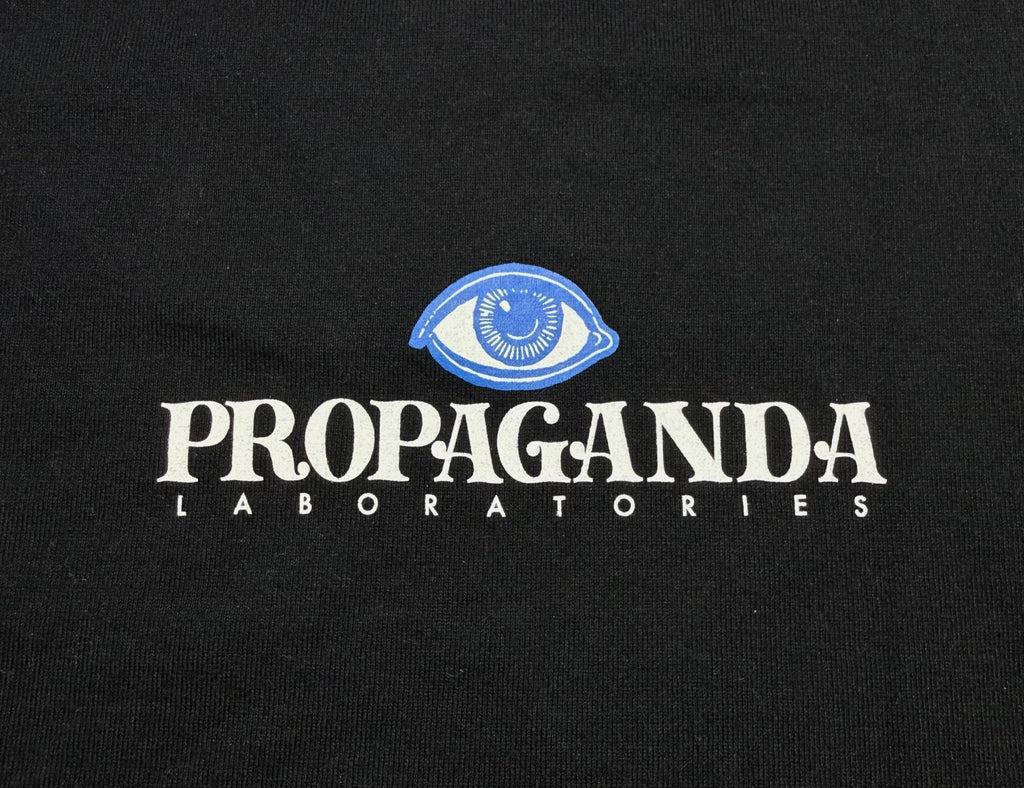 NWT Undercover Propaganda Graphic T-Shirt Men's 4 Black Short Sleeve Pullover