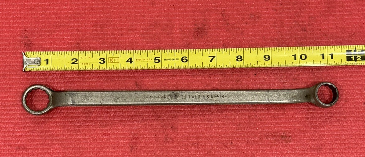 Vintage Barcalo Buffalo 3/4" X 5/8" Offset Box Wrench 12PT Made in USA