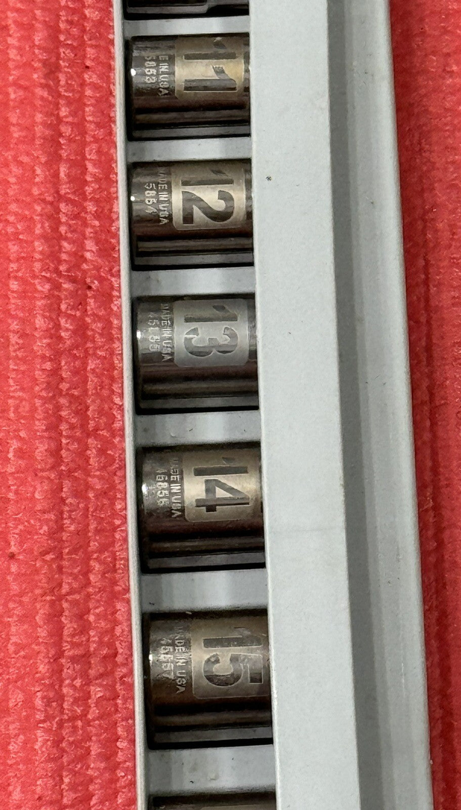 Vintage Craftsman 34541 NEW 9PC 3/8" Drive Metric Socket Set w/ OG Case USA