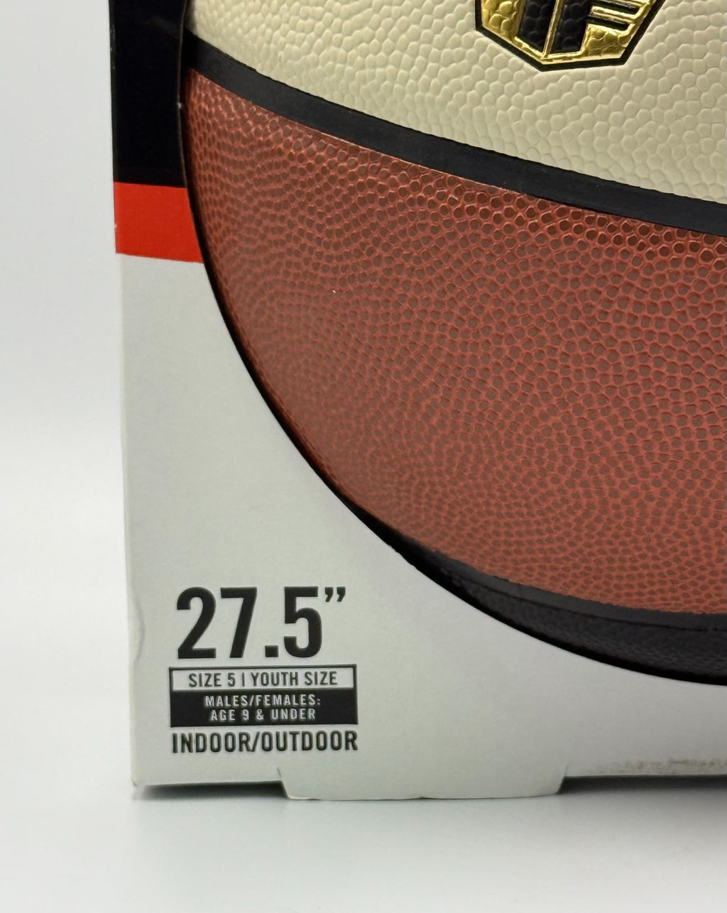 New Spalding Instinct 27.5" Youth Basketball Composite Leather Outdoor - Size 5