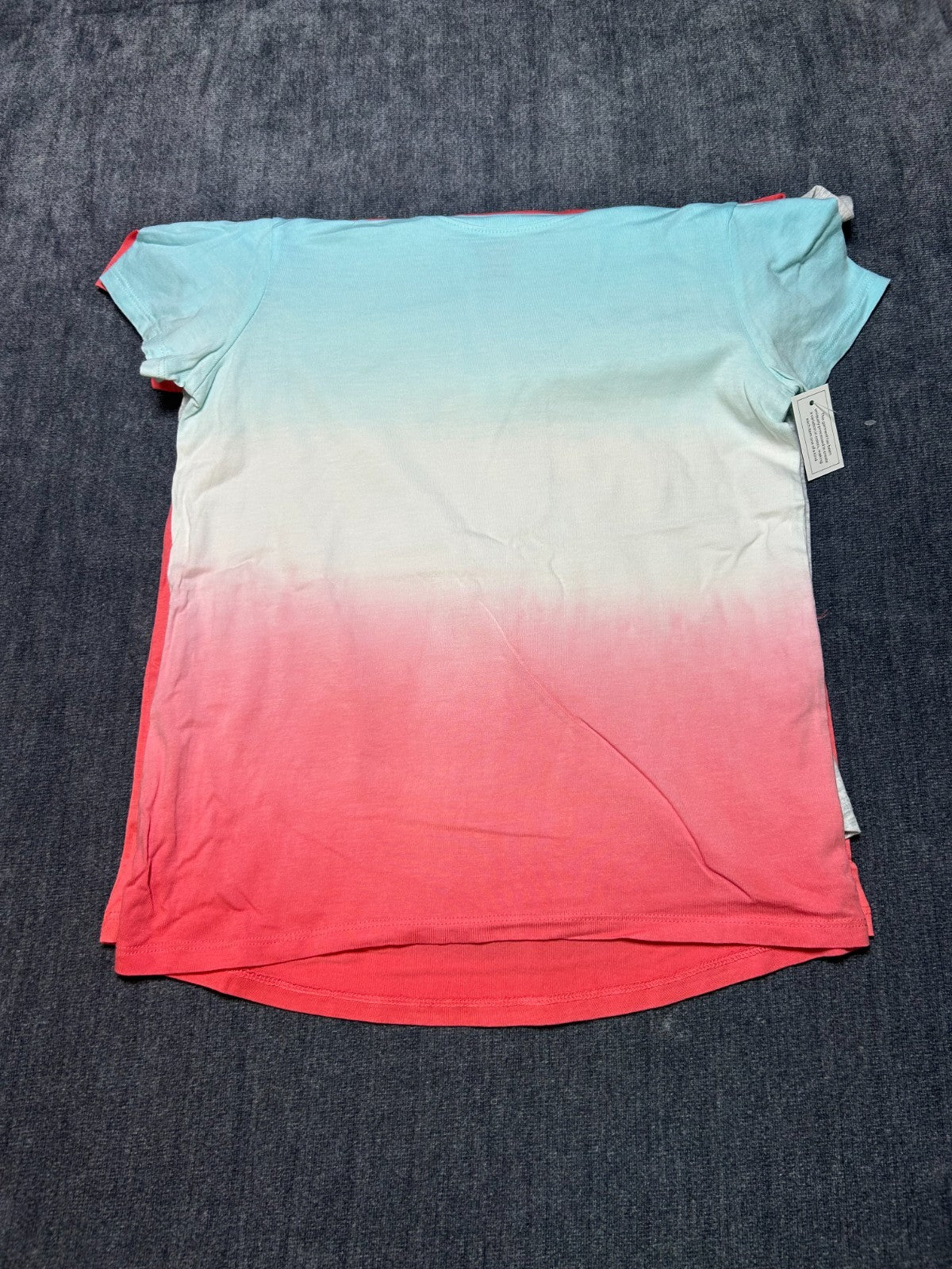 NWT Member's Mark My Favorite Active Tees Girls 10/12 Multicolor Preppy - 3-Pack