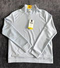 NWT Member's Men’s Sandwash Mark Quarter-Zip Pullover Sweatshirt Medium Blue