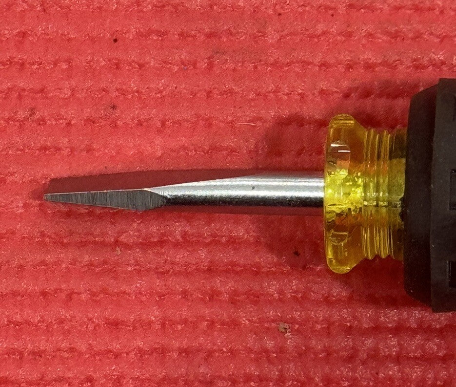Stanley 66-088 Grip Stubby Standard Tip Screwdriver, Made In USA