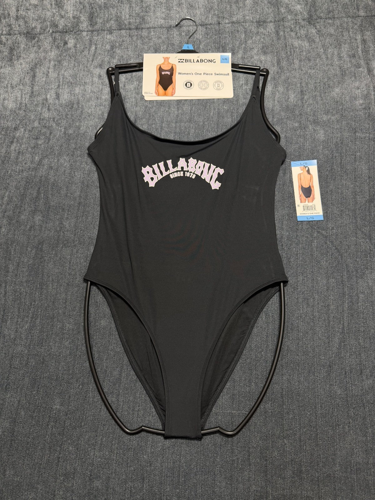 NWT Billabong One-Piece Swimsuit Women's Black Stretch Summer CHOOSE YOUR SIZE!