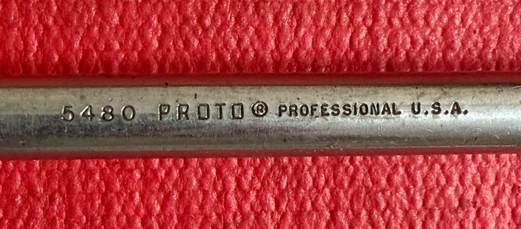 Proto Professional 5480 1/2" Drive 18" Speed Handle Socket Wrench Made In USA