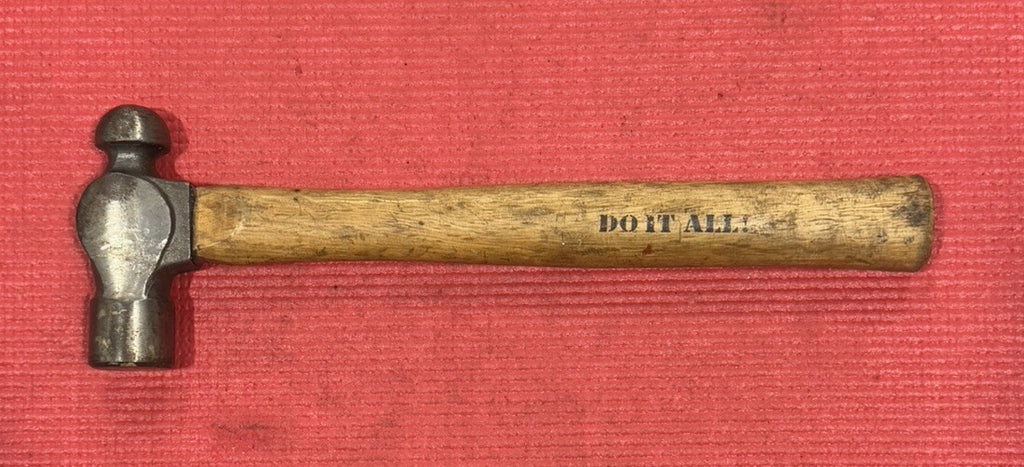 Vintage Do It All! 12oz ball peen hammer With wood handle