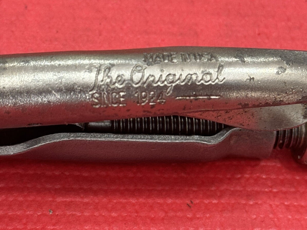 10WR Vise-Grip Locking Pliers MADE IN U.S..SINCE 1924 THE ORIGINAL  STAMP ON IT