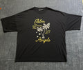Palm Angels Palm Paris Over T-Shirt Men's Small Black Graphic Print Summer