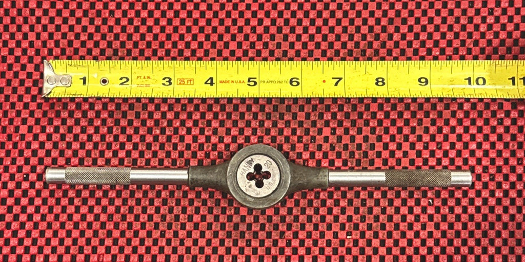 Craftsman 9-52180 Thread Die Wrench  w/ die 1/4” Made In USA N5