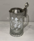 NFL National Football League Licensed Germany Bar Ware Etch Glass Beer Stein Mug