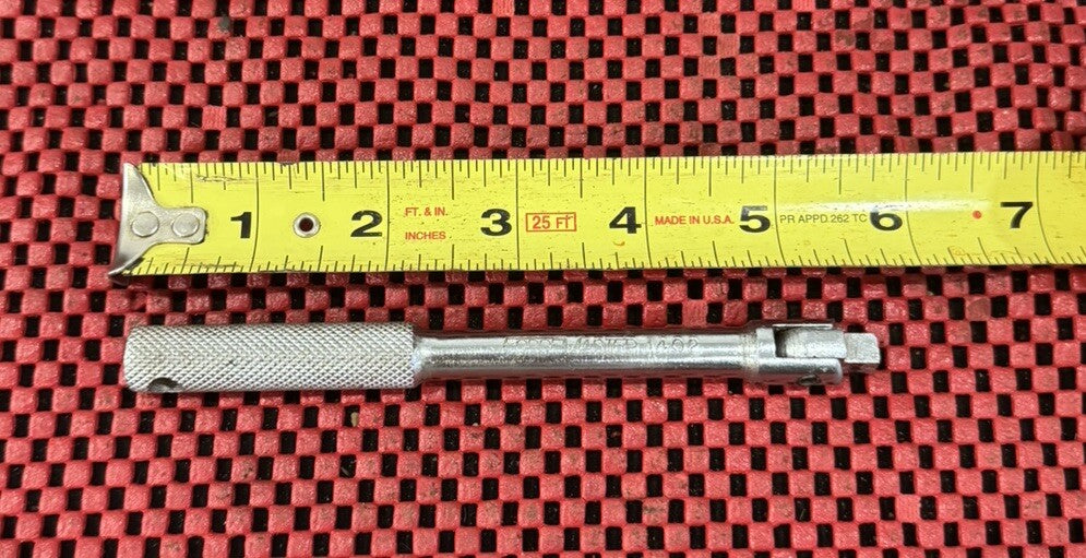 Forgemaster Tools 1402 1/4” Drive Breaker Bar Knurled Handle N8