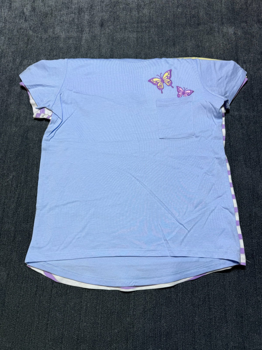 NWT Member's Mark My Favorite Active Tees Girls 10/12 Multicolor Casual - 3-Pack