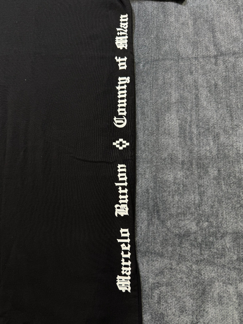 Marcelo Burlon County of Milan T-Shirt Men's XL Black Short Sleeve Crew Neck