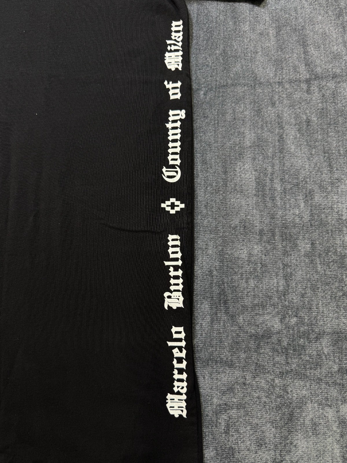 Marcelo Burlon County of Milan T-Shirt Men's XL Black Short Sleeve Crew Neck
