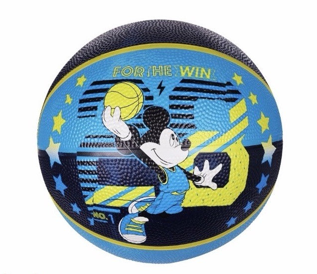 New Disney Mickey Mouse Basketball Kids Official Weight Blue Yellow - Size 3