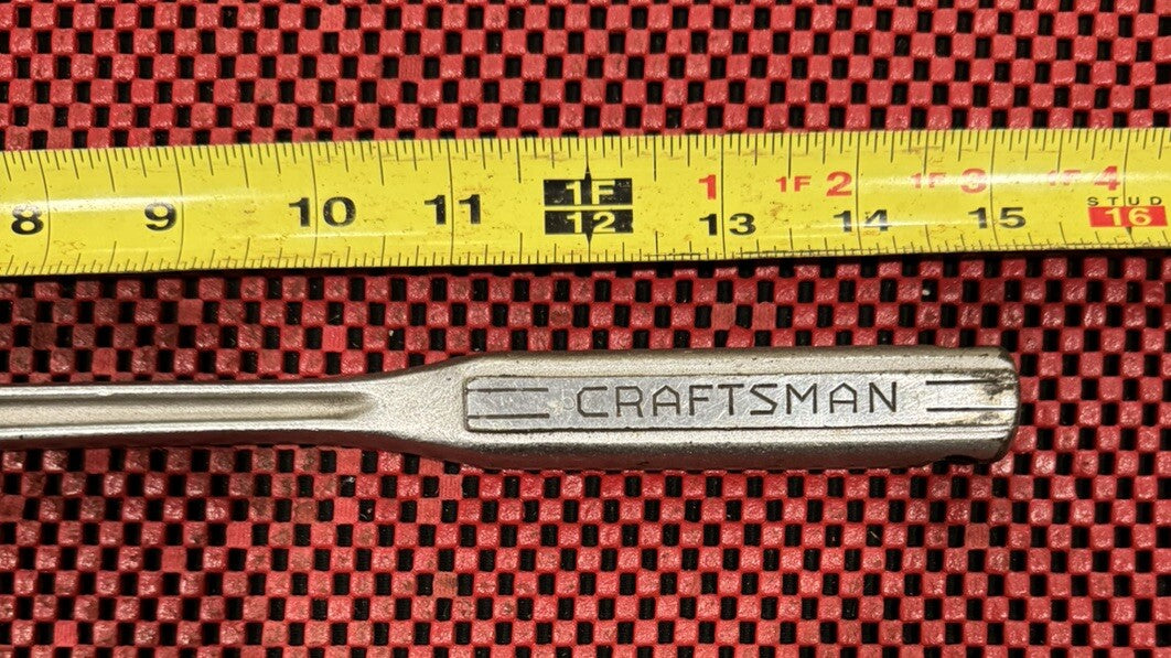Vintage Craftsman 1/2" Drive Breaker Bar Flex Head 15” Inch Long Made in USA N6