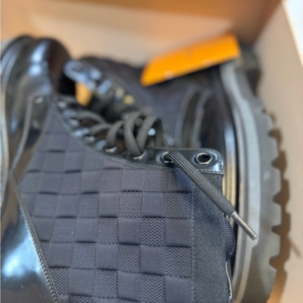 Louis Vuitton Ranger Damier Leather Boots