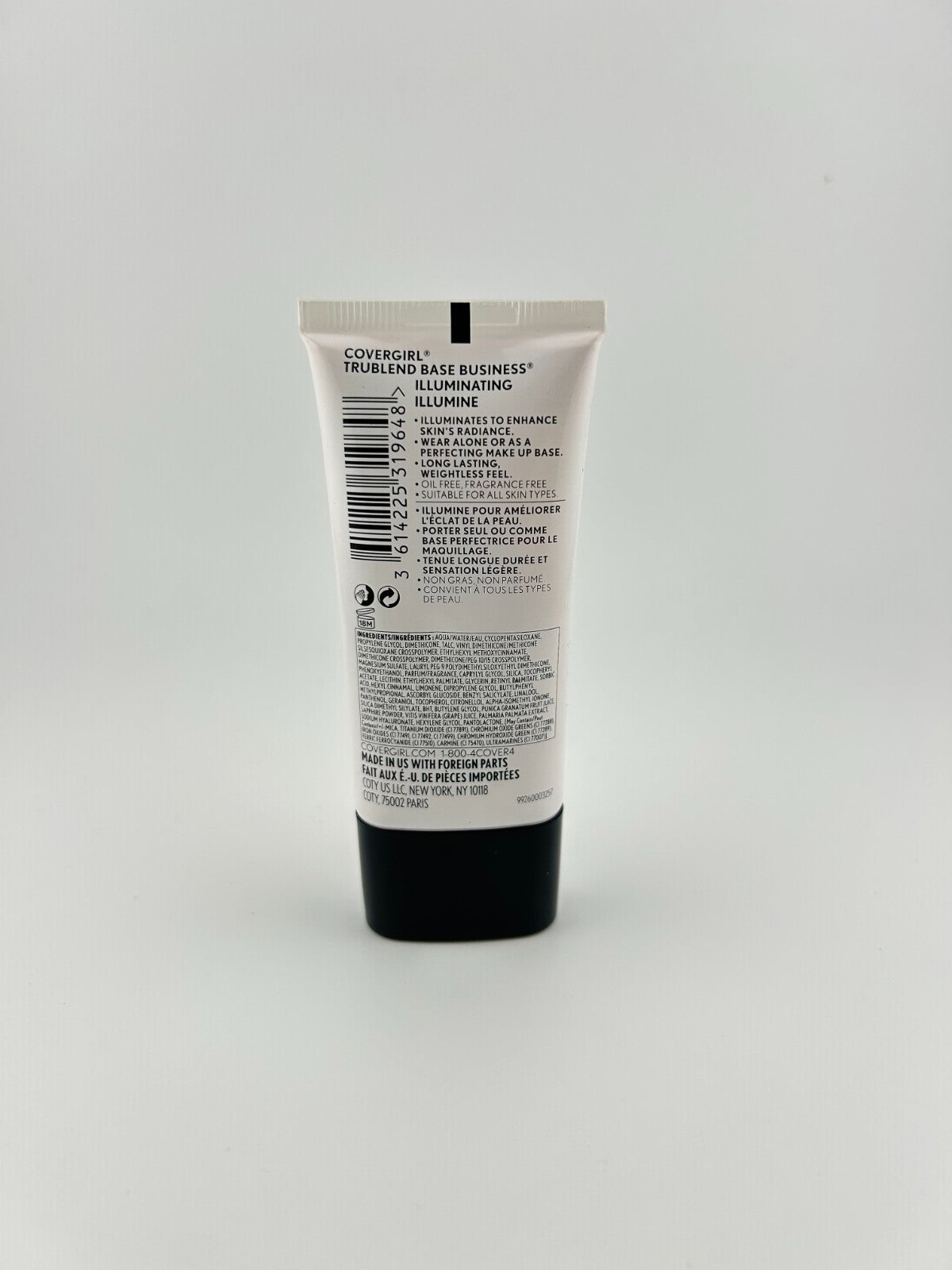 NEW CoverGirl Tru-blend Base Business Long Lasting Skin Primer Illuminating