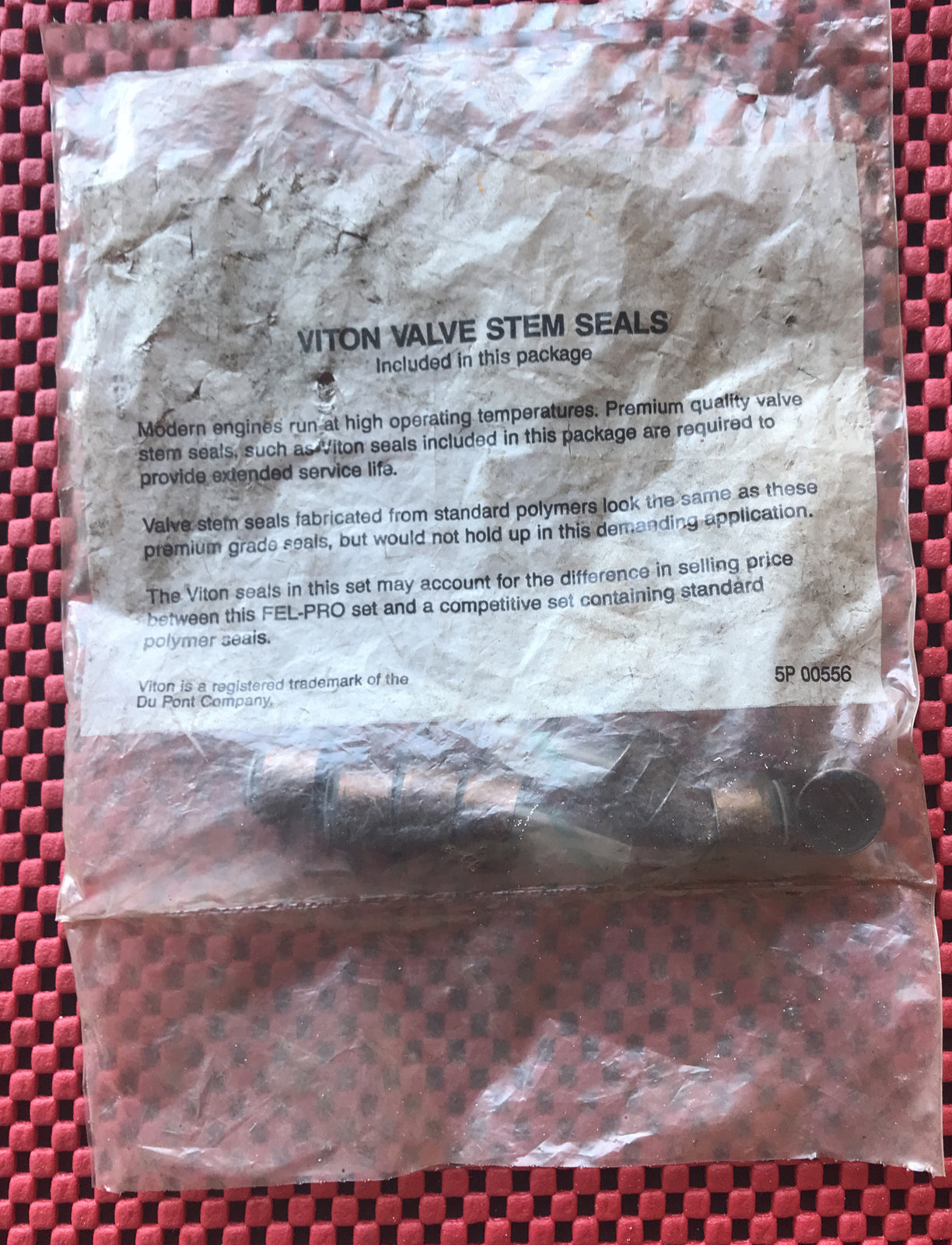 Viton valve stem seals pack of 8 part # 5P00556 polymer