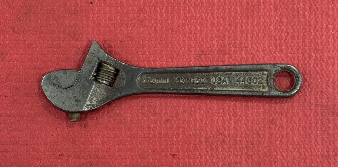 Vintage Craftsman 44602  6" Adjustable Wrench Tool Made in USA