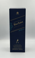 RARE UK 750 mL Johnnie Walker Blue Label Scotch Whisky EMPTY BOTTLE WITH BOX