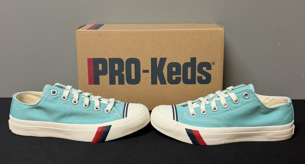 Keds Pro Royal Light Blue Canvas Retro Men’s Size 6.5 (M) Low Top Sneakers NWT