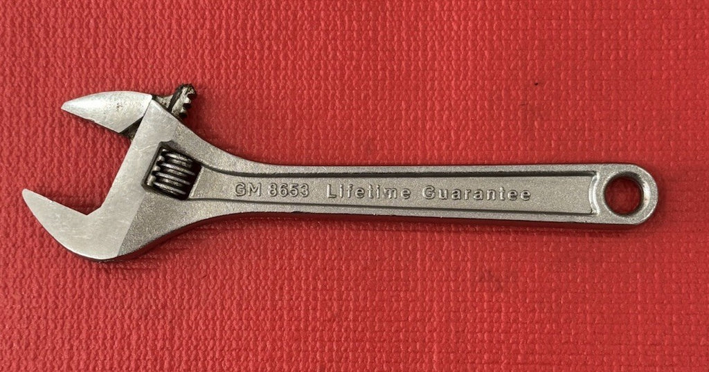 Power Torque Tools GM8653 Lifetime Guarantee 10in Adjustable Wrench