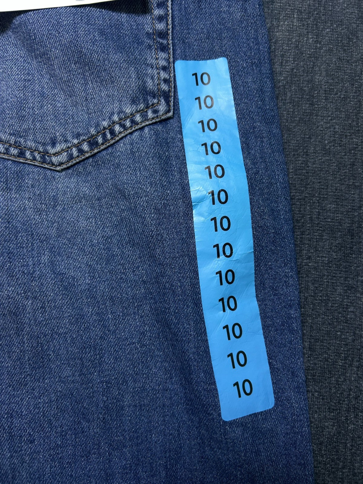 NWT Aeropostale Vintage Inspired Wide Leg Jeans Women's 10 Blue Denim High Rise