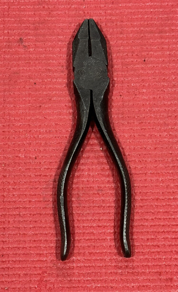 Vintage PEXTO Tools 500  6” Lineman's Pliers Lineman P.S & W Knurled Made In USA