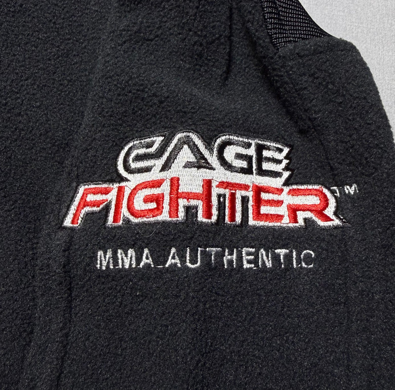 Cage Fighter MMA Authentic Performance Shirt Men Medium Black Long Sleeve Sports