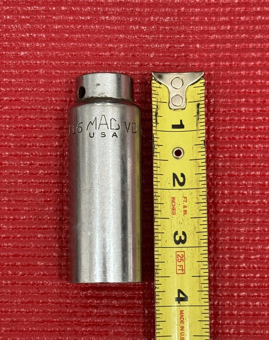 Mac Tools VD302, 1/2" Drive 15/16" Deep Socket 12 PT Made in USA