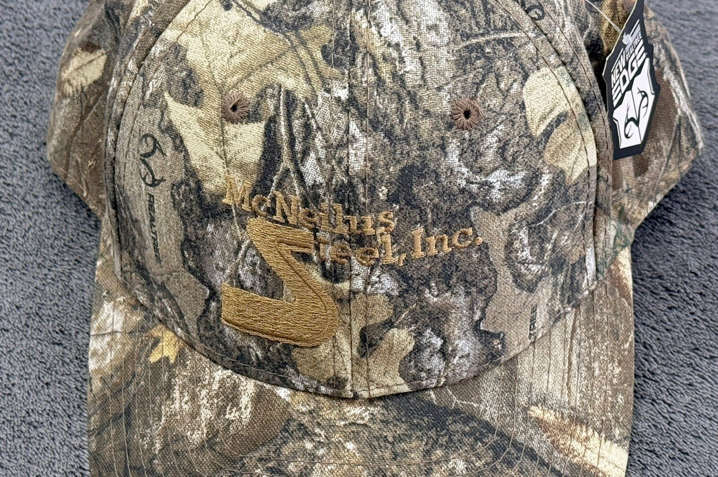 NEW Realtree Edge Mcneilus Steel Inc Camo Baseball Cap/Hat adjustable Snapback