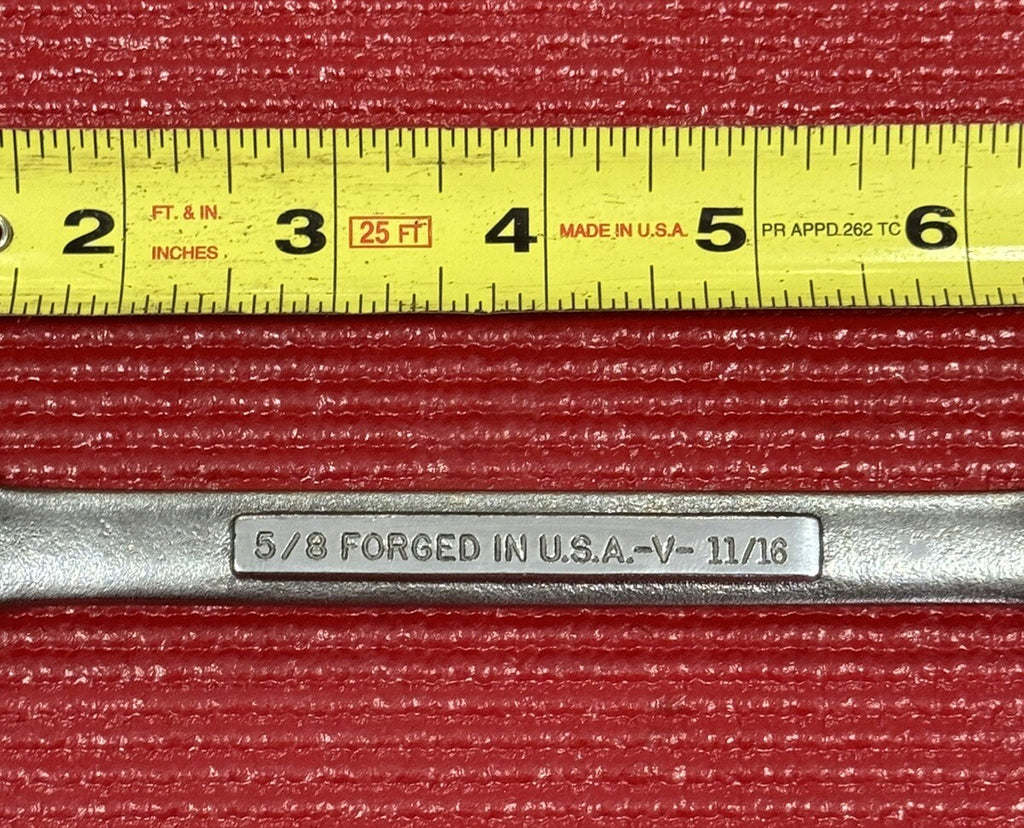 Craftsman V Series 5/8" X 11/16" Flare Nut Line Wrench Made in USA Excellent