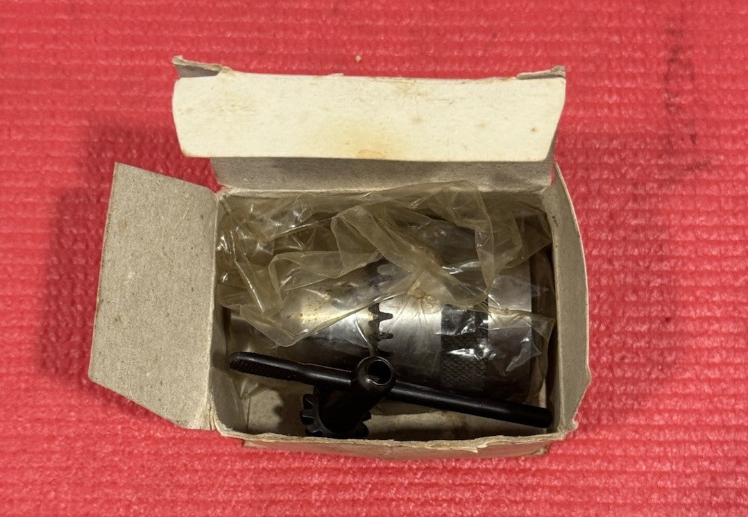 H-Chau NEW JT-33 1/2” Drill Chuck 13MM JT-33 Taper With Chuck Key