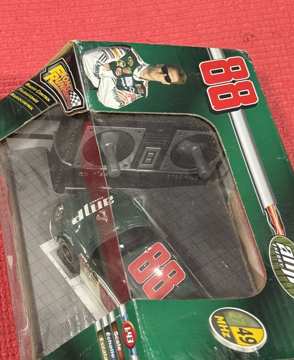 NEW Dale Earnhardt Jr Amp Energy #88 Front Runner R/C Garage Remote Control Car