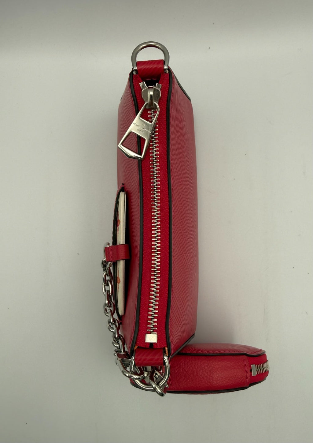 NEW Louis Vuitton Marellini Shoulder Bag Women's Miami Red Epi Leather Fashion