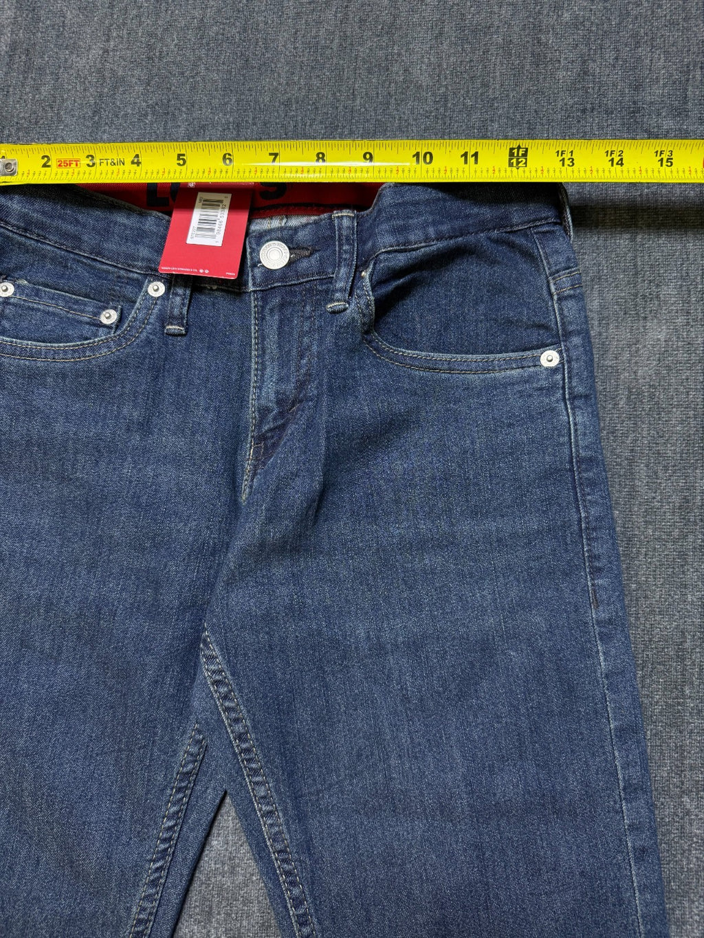 NWT Levi's 511 Slim Fit Performance Jeans Boys 10 Blue Denim Stretch Straight