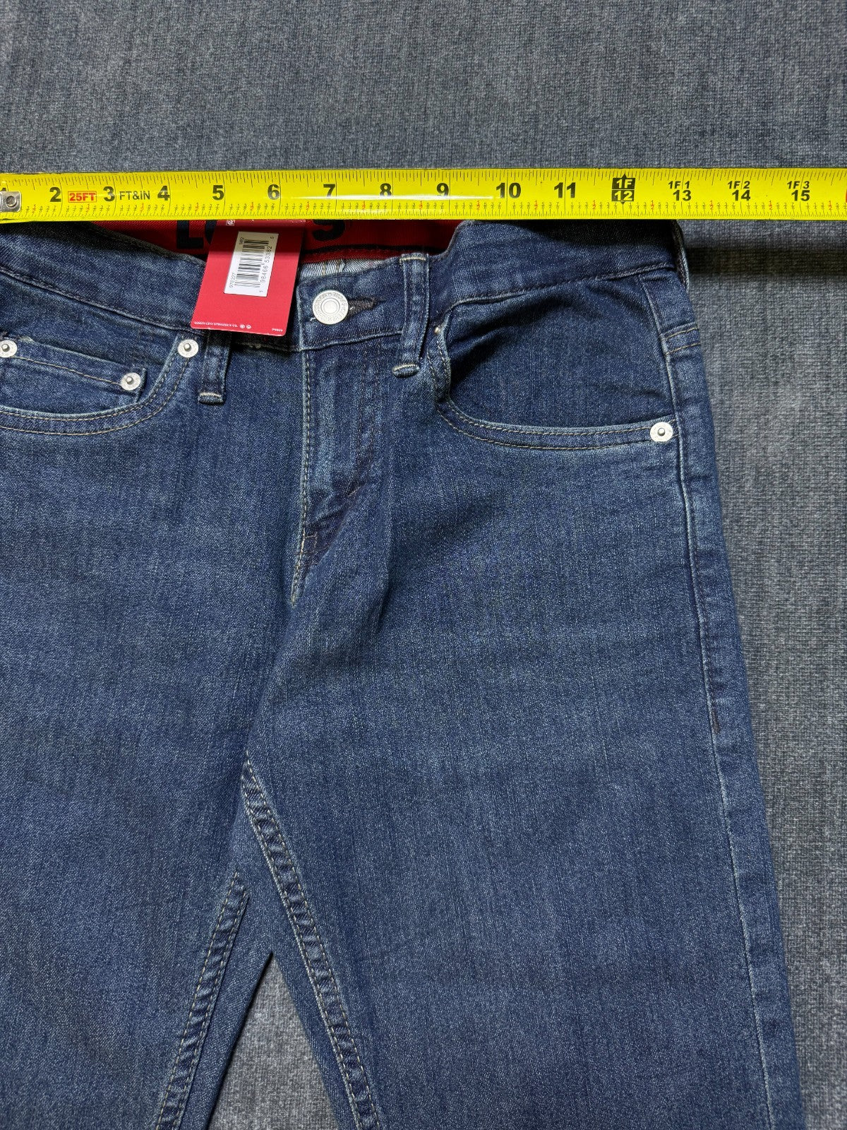 NWT Levi's 511 Slim Fit Performance Jeans Boys 10 Blue Denim Stretch Straight