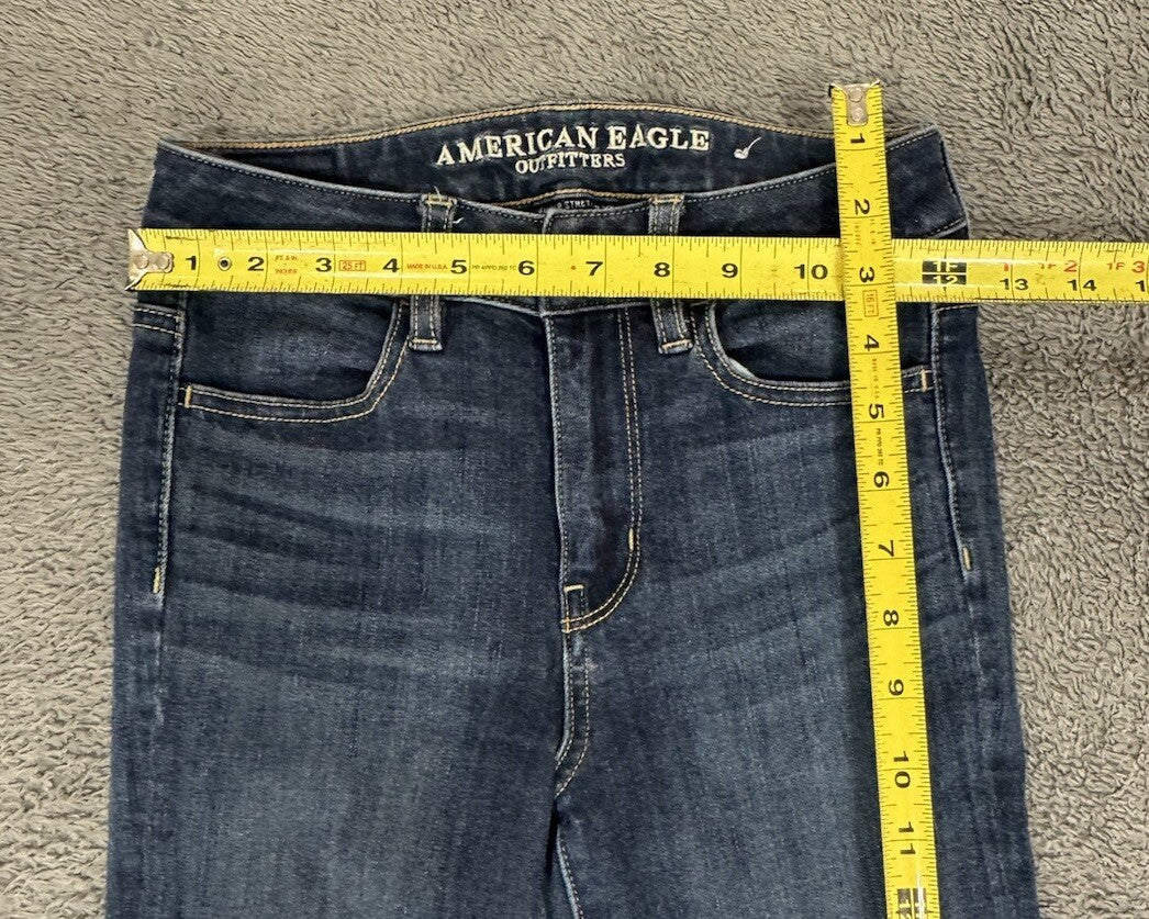 American Eagle Outfitters Womens Size 00, Hi-Rise Jegging Jeans Super Stretch X4