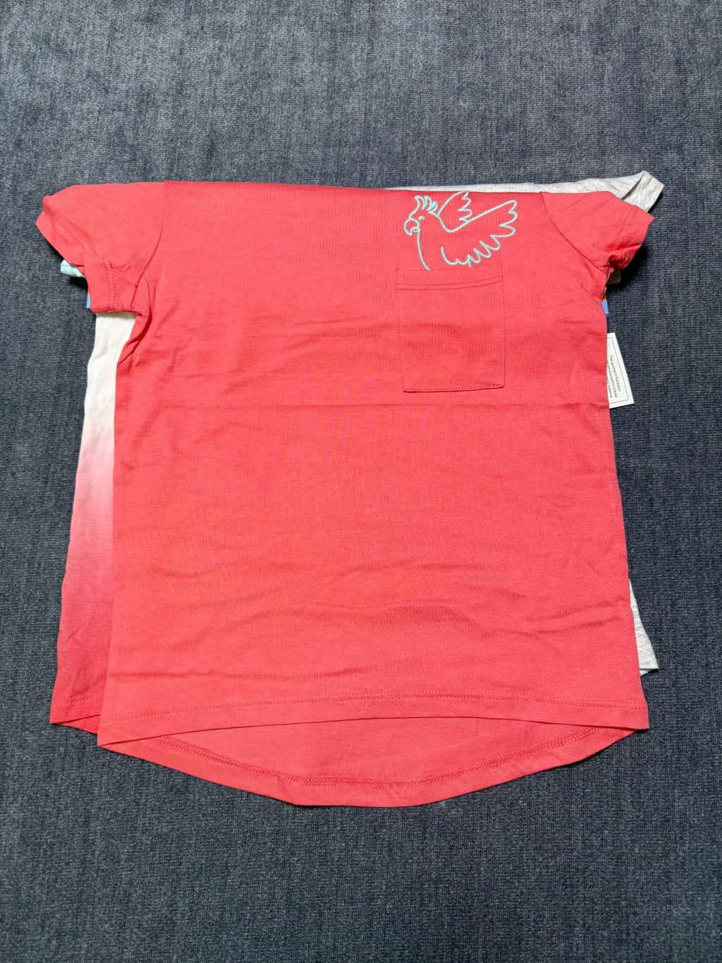 NWT Member's Mark My Favorite Active Tees Girls 6/6X Multicolor Preppy - 3-Pack