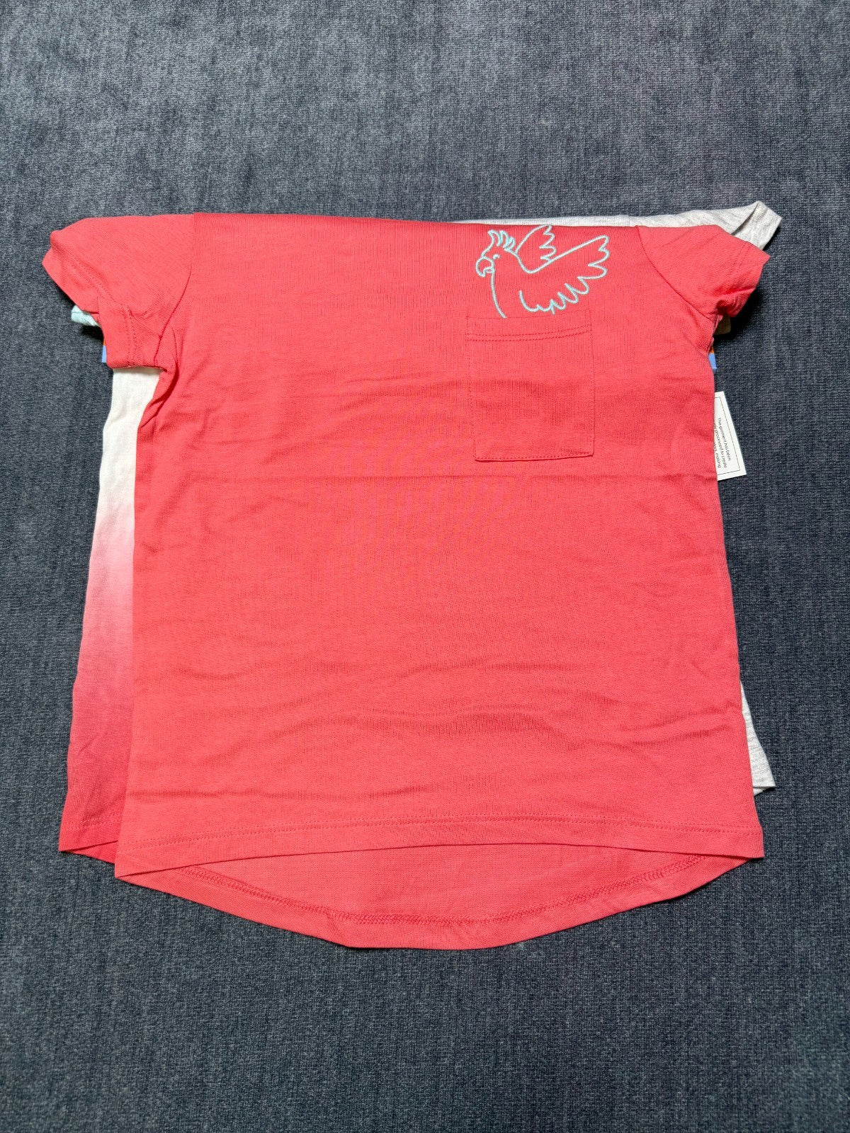 NWT Member's Mark My Favorite Active Tees Girls 6/6X Multicolor Preppy - 3-Pack